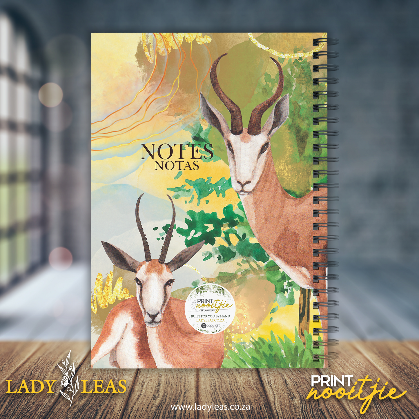 SPRINGBOK NOTEBOOK