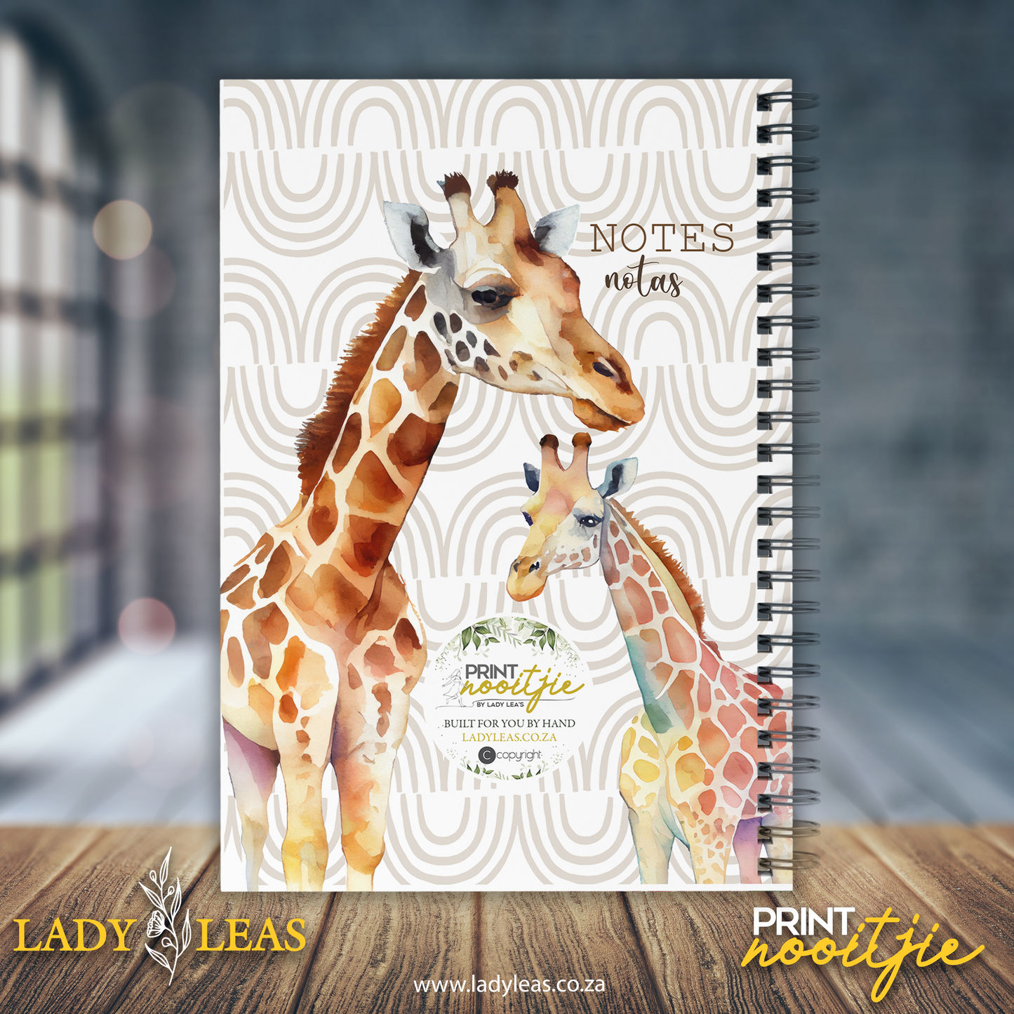 GIRAFFES NOTEBOOK