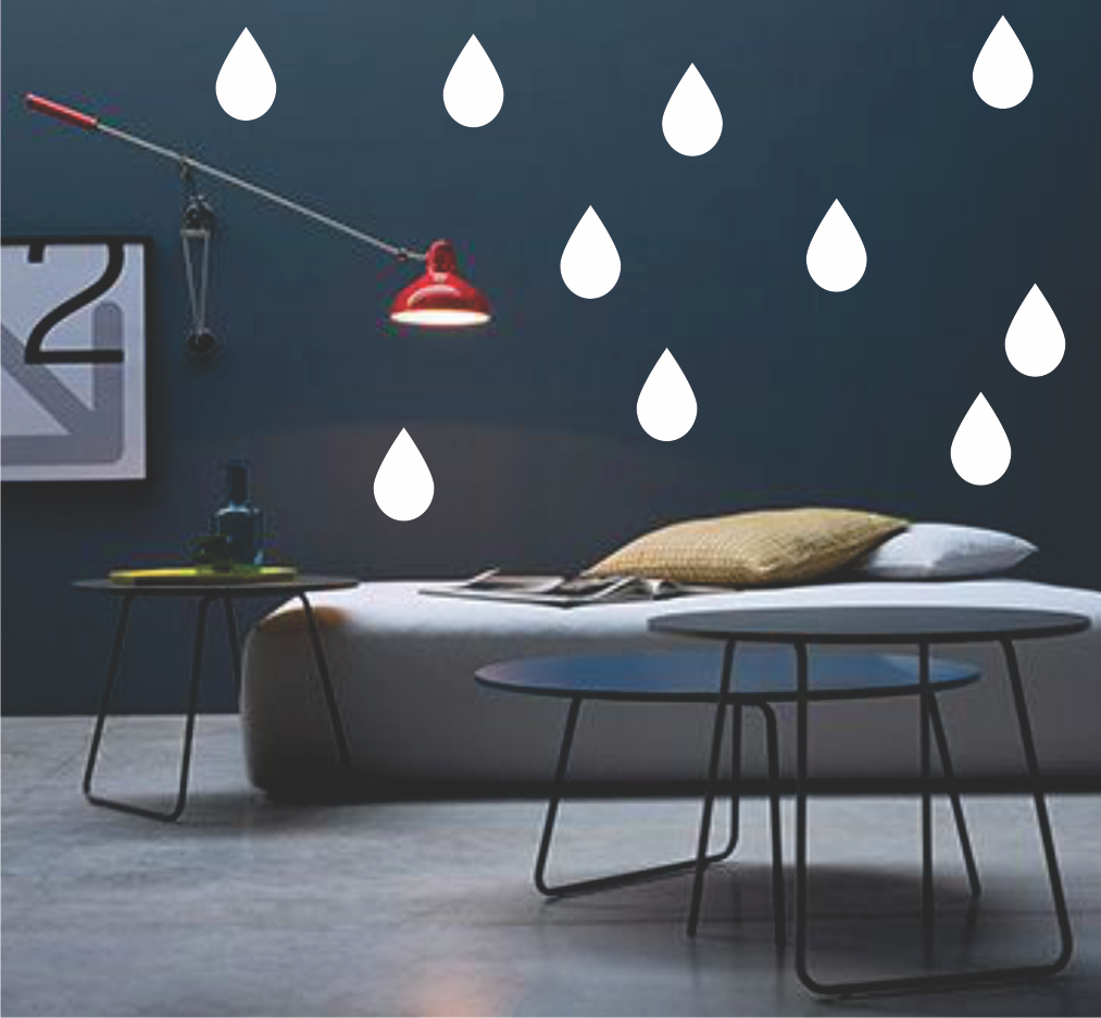 RAINDROPS PATTERN - BIG