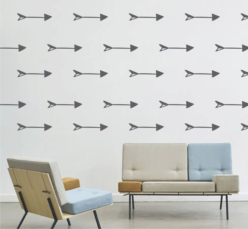 HAND DRAWN ARROW PATTERN