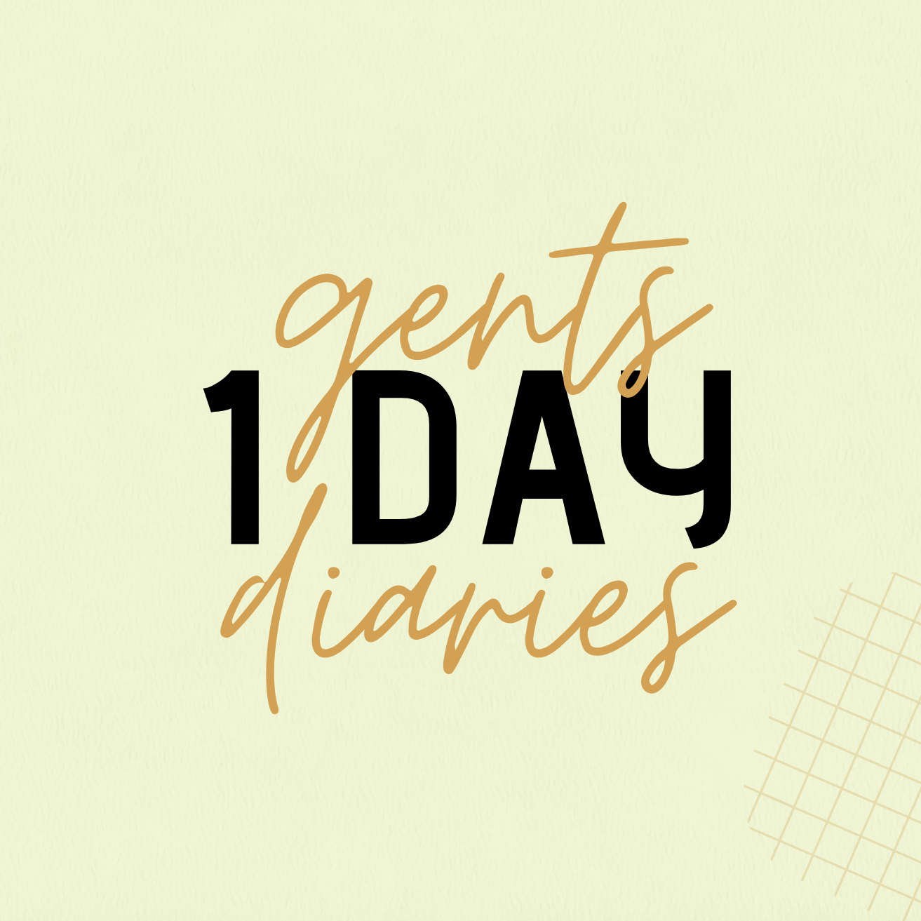 GENTS 1 DAY DIARIES