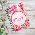 WATERCOLOR PEONIES 1 DAY DIARY 2027