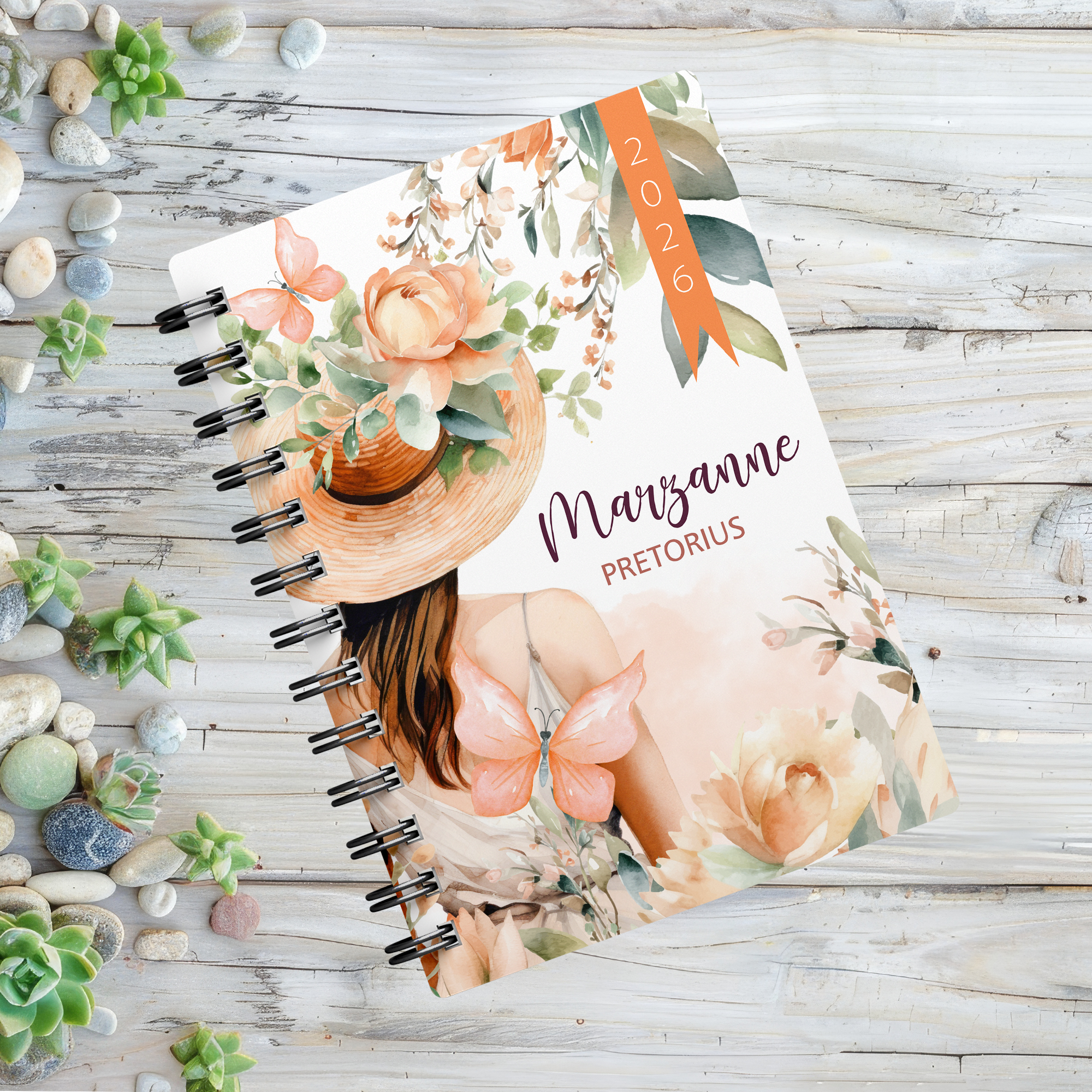 LADY PEACH 1 DAY DIARY 2026