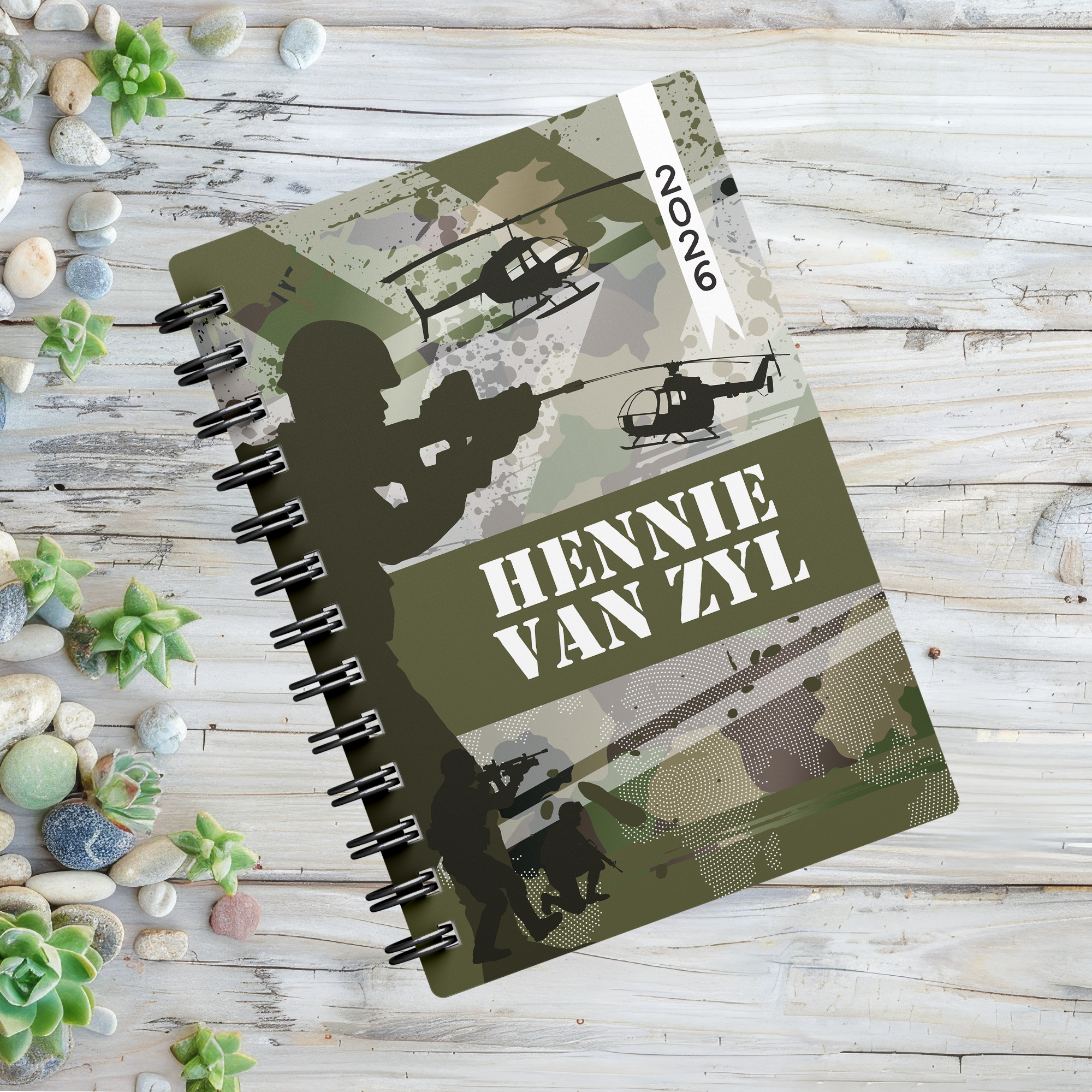 MILITARY 1 DAY DIARY 2026