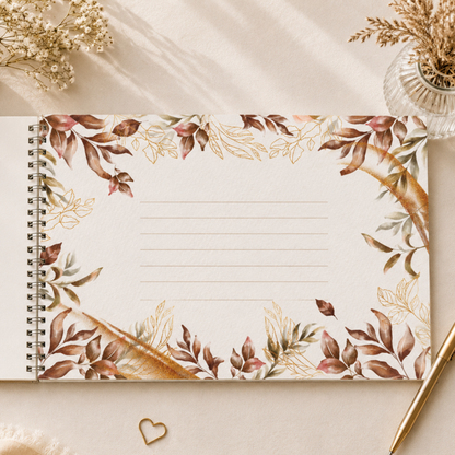 AUTUM  WEDDING GUESTBOOK