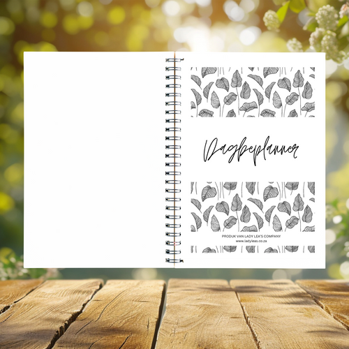 BROWN DACHSHUND DAILY PLANNER
