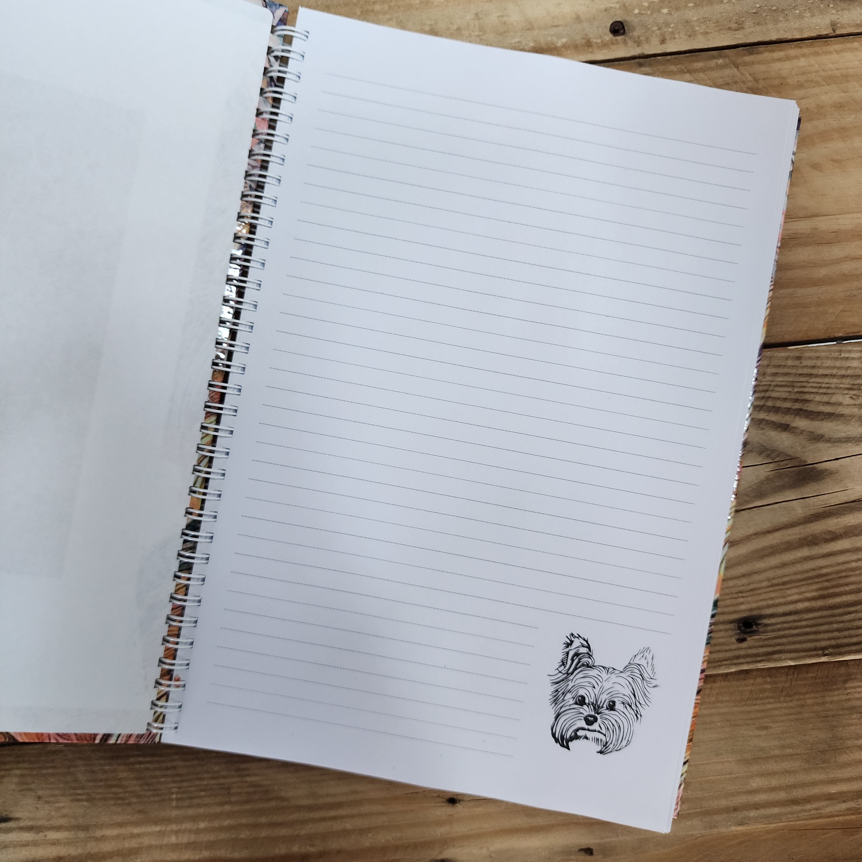 YORKIE GOLDEN NOTEBOOK