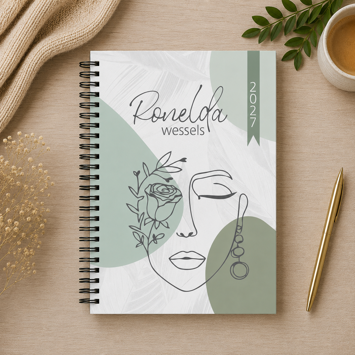 LADY OLIVE 1 DAY DIARY 2027