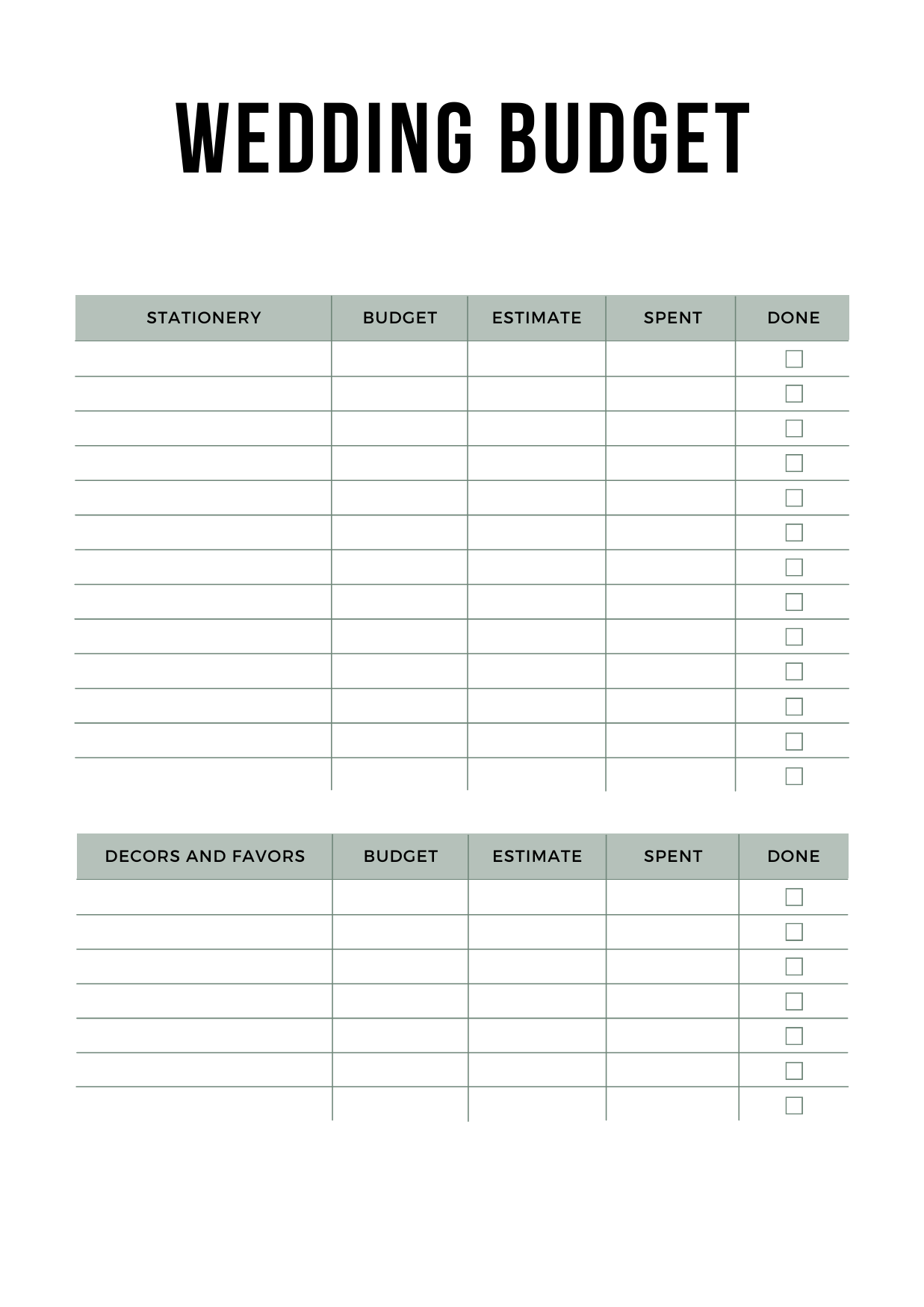 PASTEL FLORAL WEDDING PLANNER