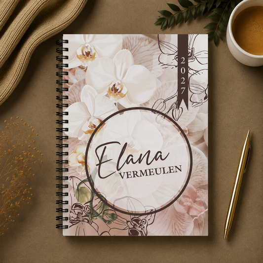 WATERCOLOR ORCARD 1 DAY DIARY 2027