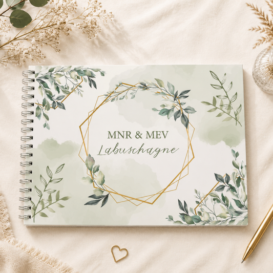 LEAVES AND GOLD GUESTBOOK