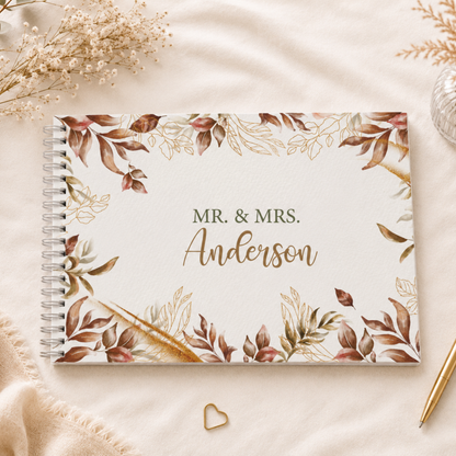 AUTUM  WEDDING GUESTBOOK