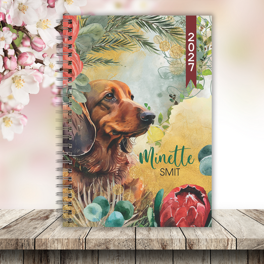 BROWN DACHSHUND PROTEA 2 DAY 2027