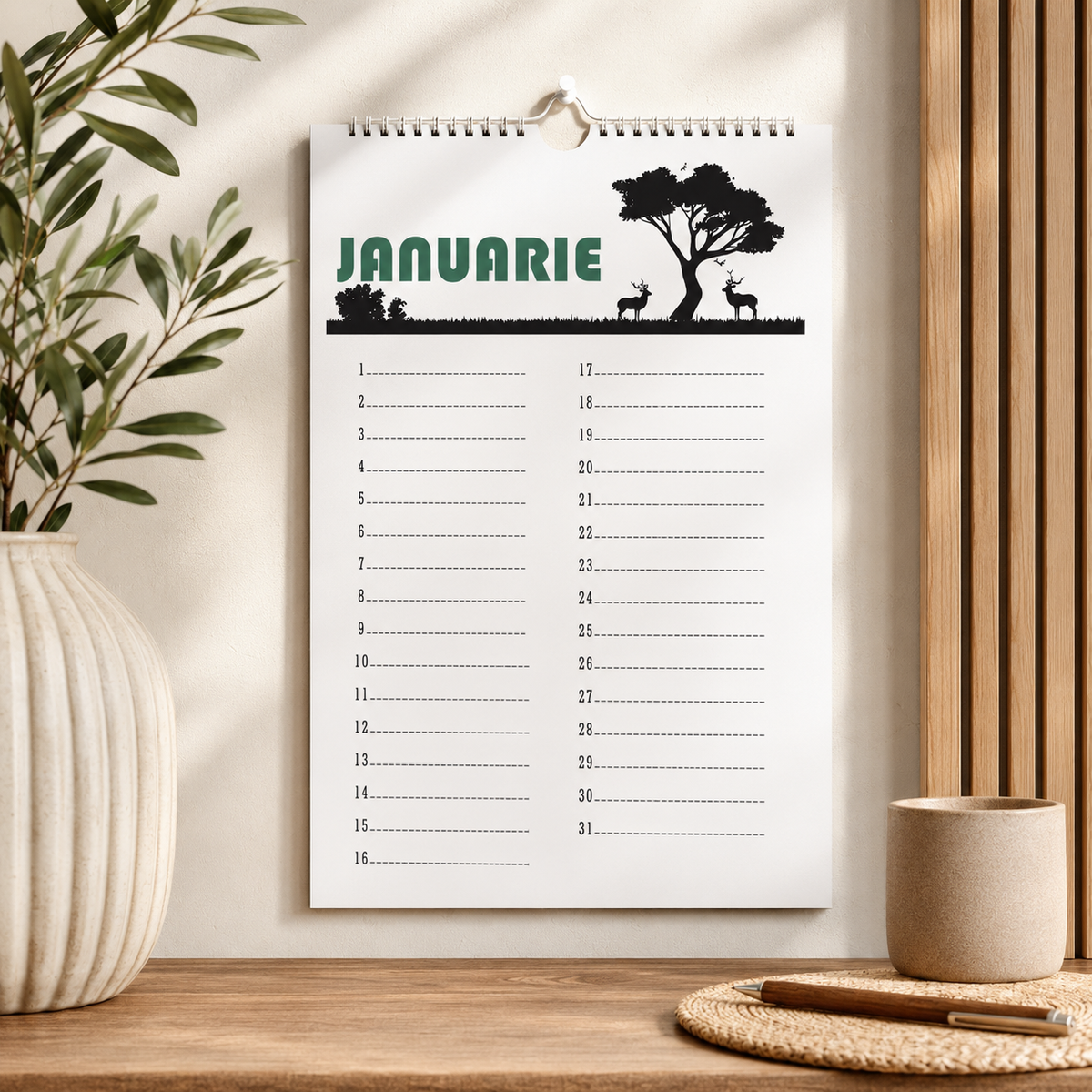 ANIMAL BIRTHDAY CALENDAR