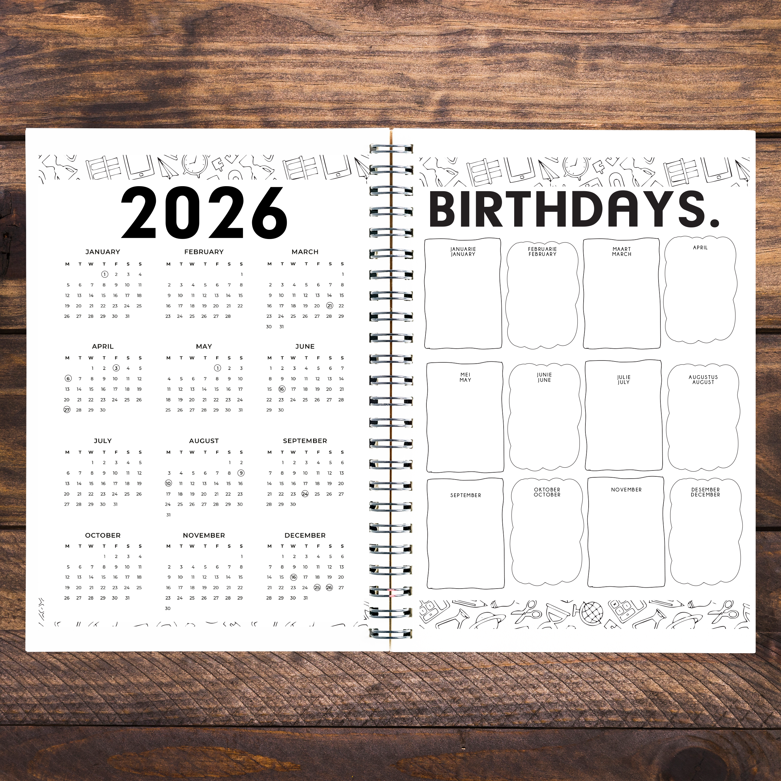 AVIATION TEACHER PLANNER 2026