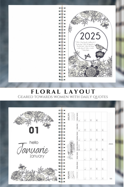 FLORAL KITTEN DIARY 2025