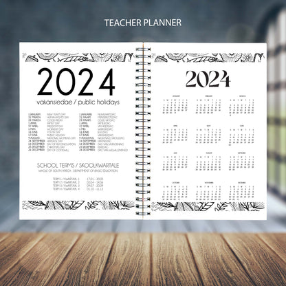YORKIE GOLDEN TEACHER PLANNER