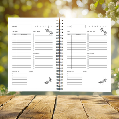 BOERBOK DAILY PLANNER