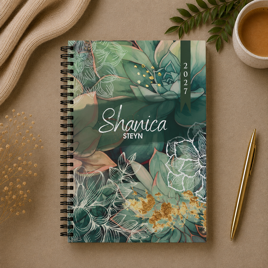 SUCCULENT 1 DAY DIARY 2027