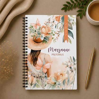 LADY PEACH 1 DAY DIARY 2027
