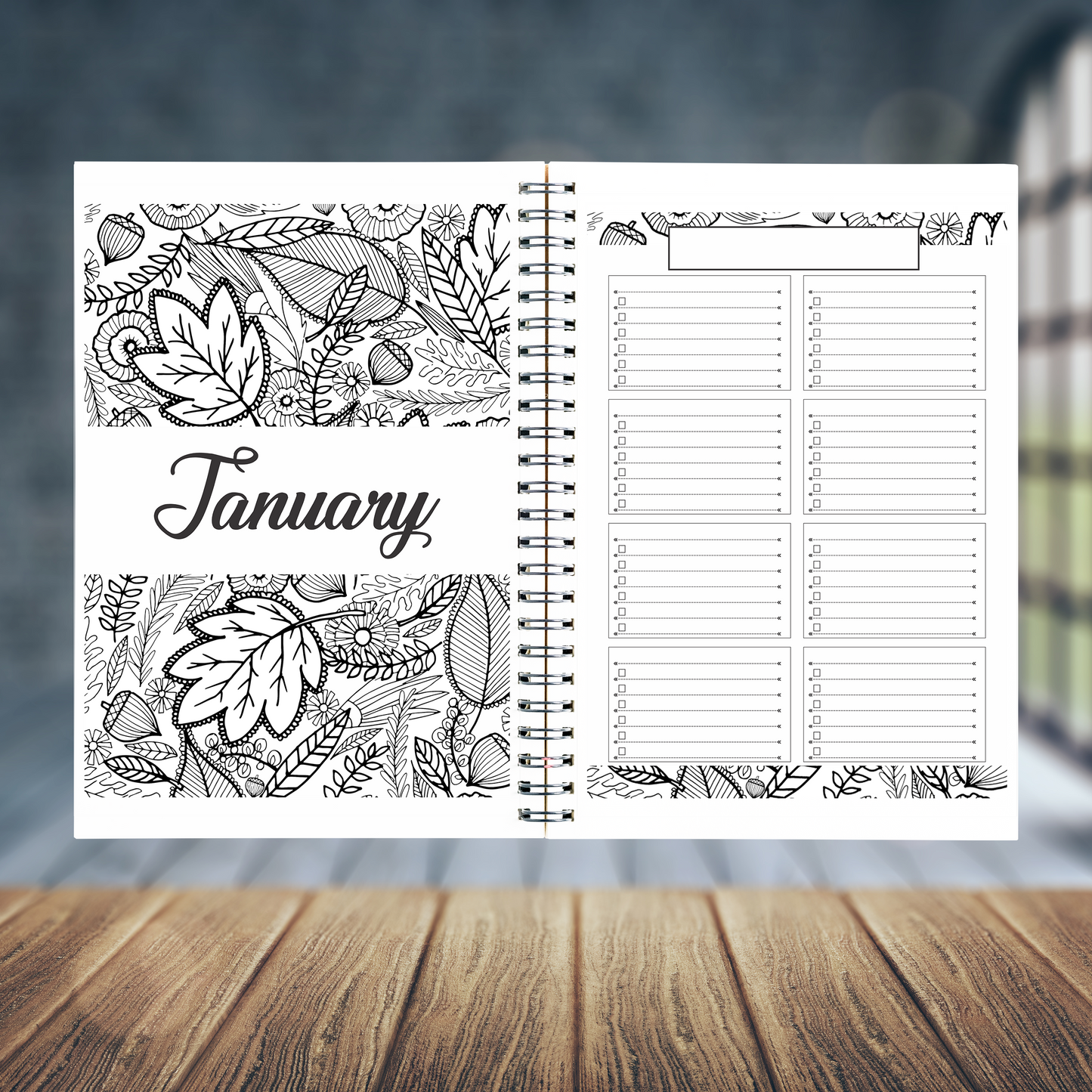 WHITE BLOSSOMS TEACHER PLANNER 2025