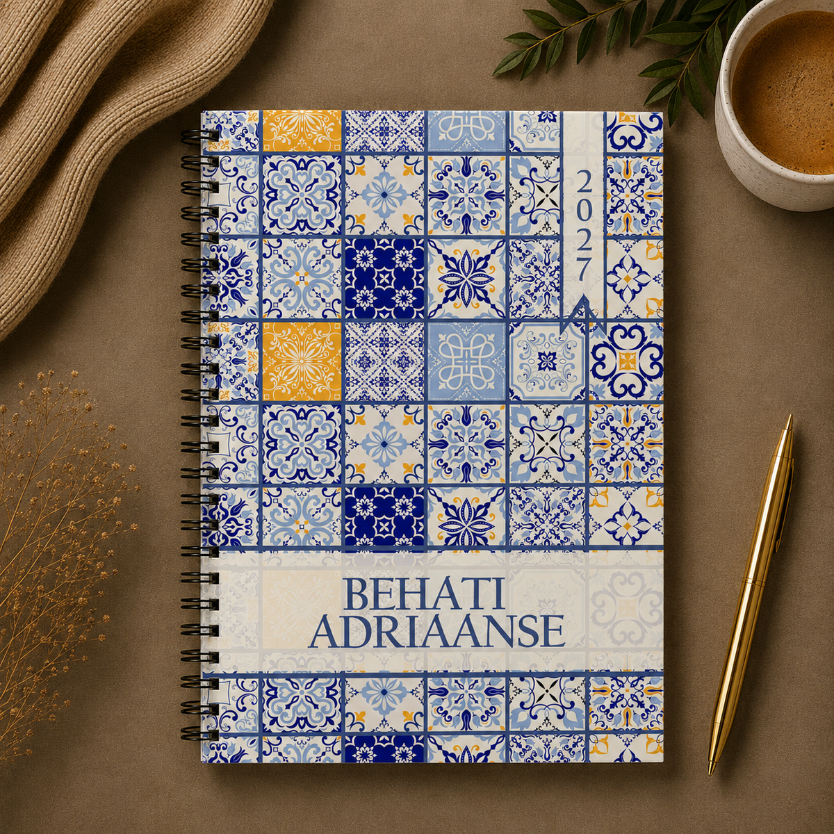 TURKISH TILES 1 DAY DIARY 2027