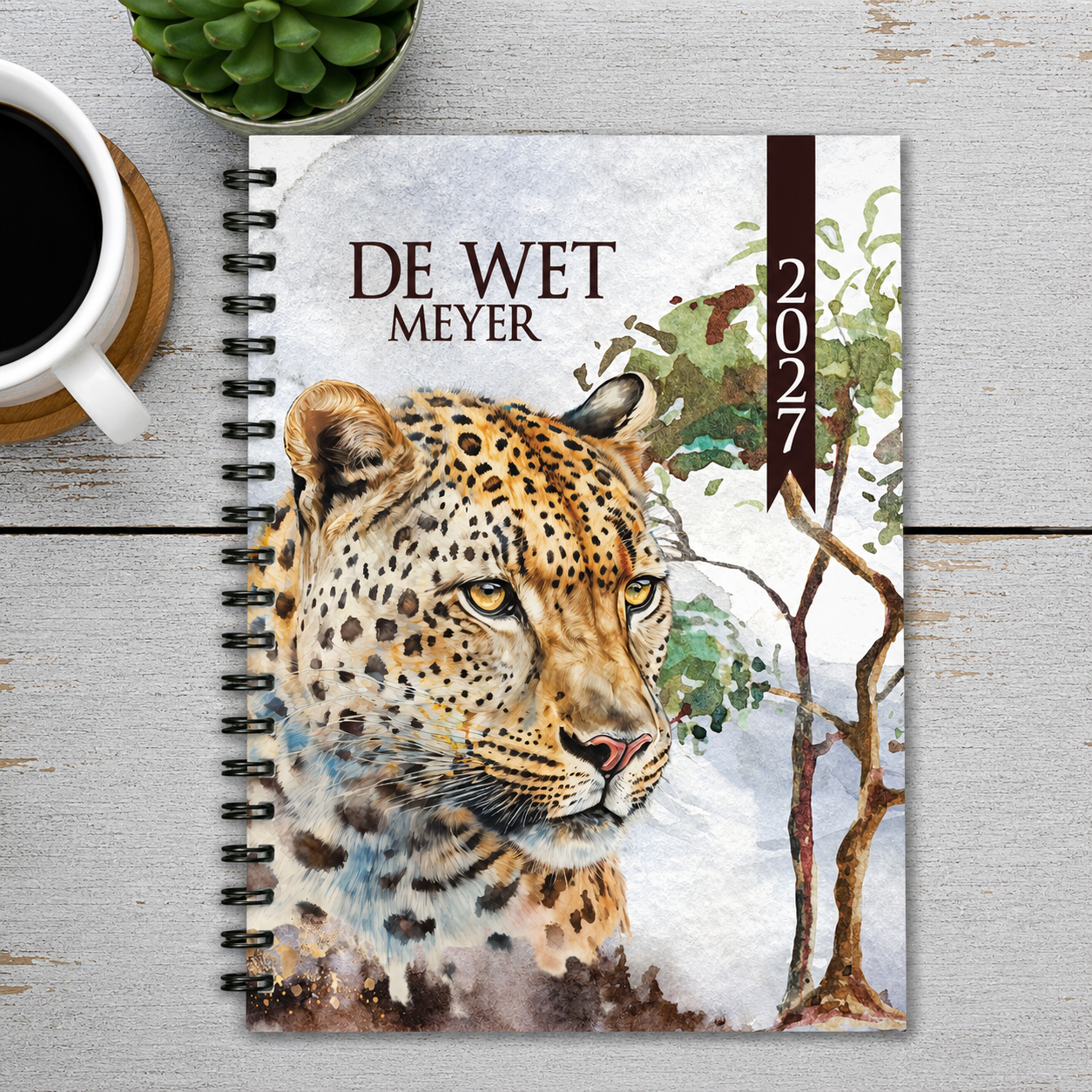 WATERCOLOR LEOPARD 2 DAY 2027