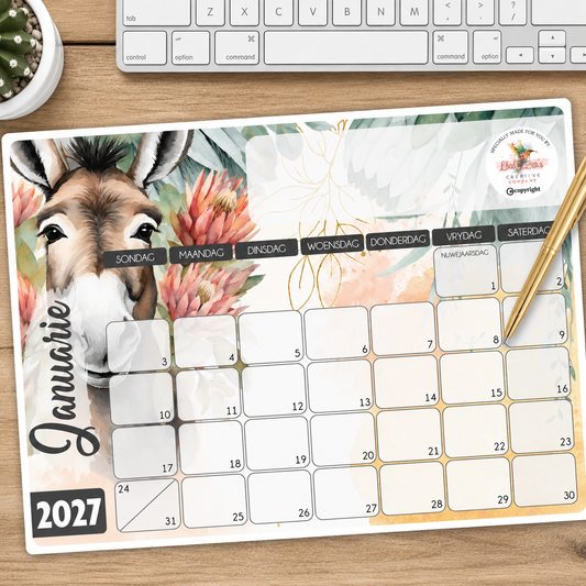 DONKIE PROTEA DESKPAD 2027