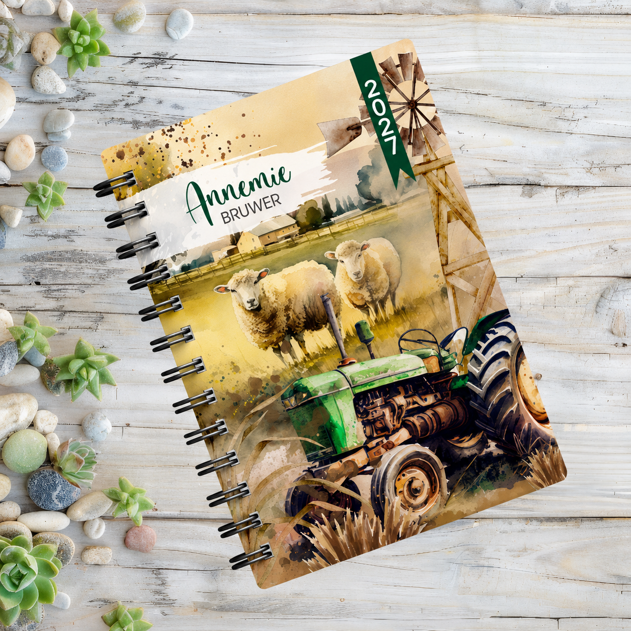 TRACTOR SHEEP FARMING 1 DAY DIARY 2027