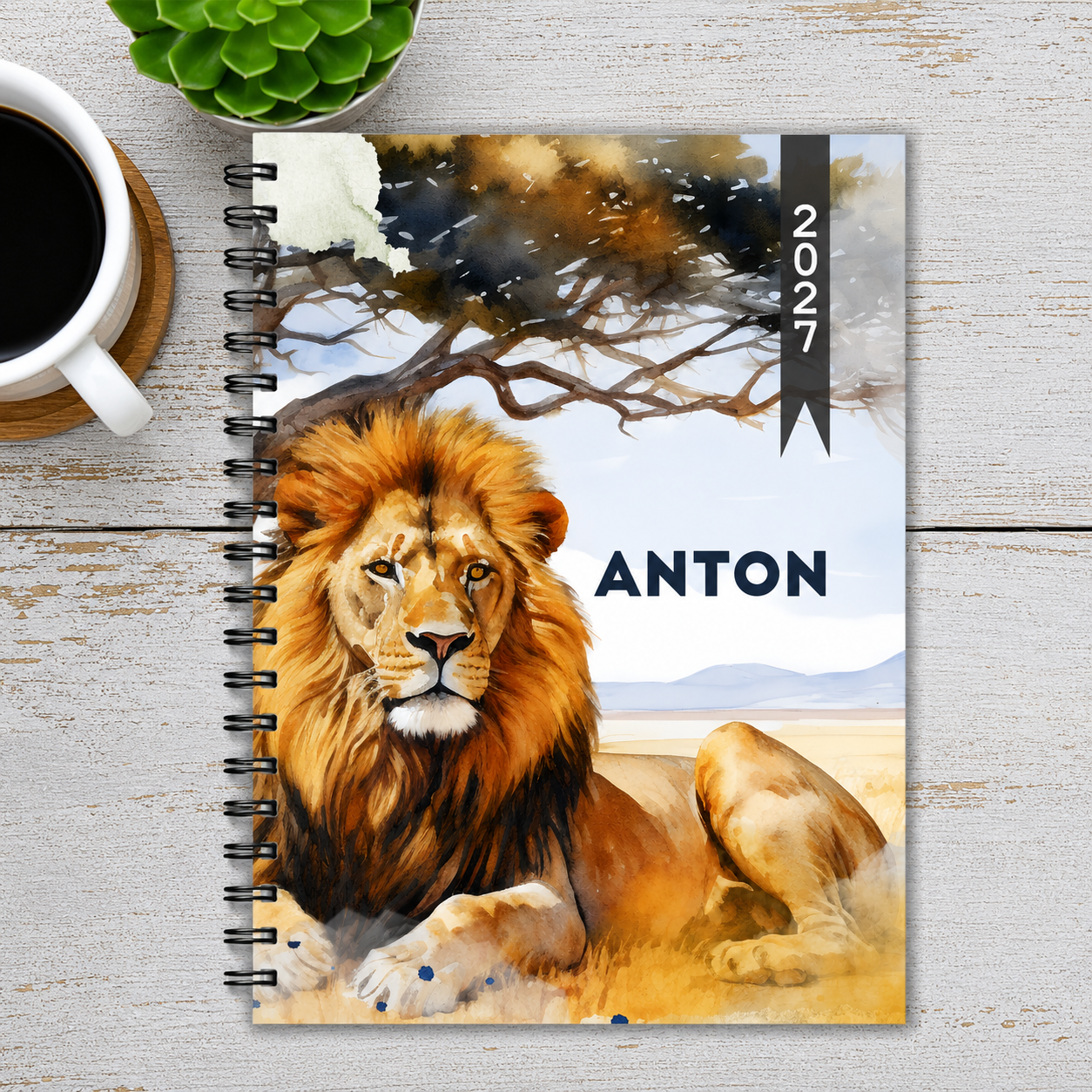 LION WATERCOLOR 2 DAY 2027