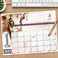 FLORAL CALF DESKPAD 2027