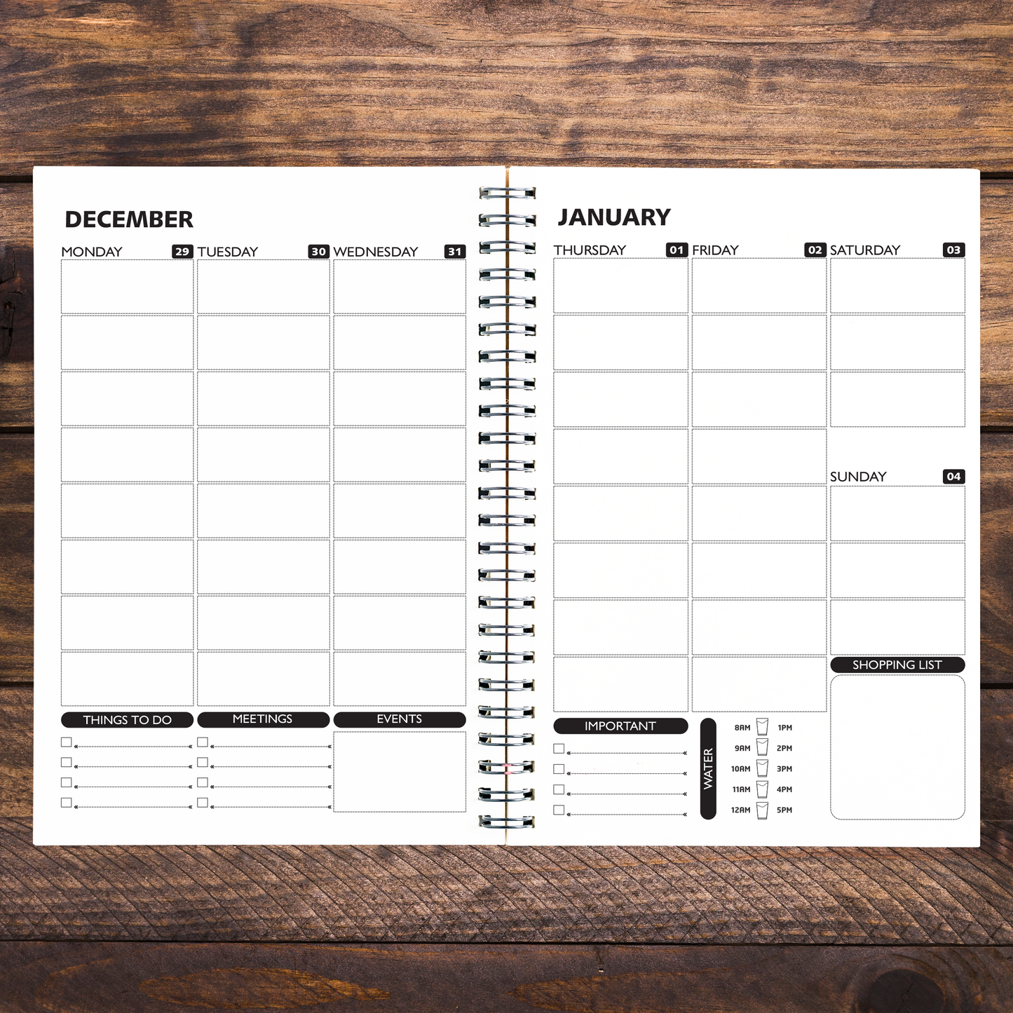 FLORAL LION TEACHER PLANNER 2026