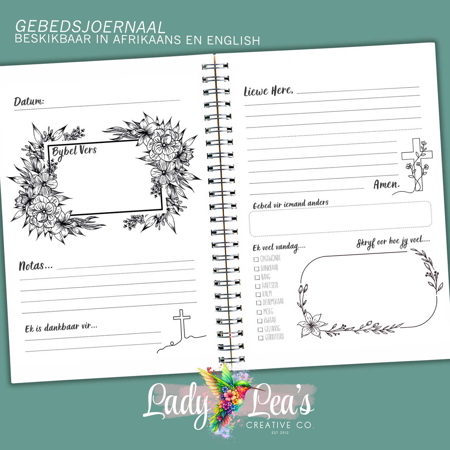 PROTEA BURGANDY PRAYER JOURNAL