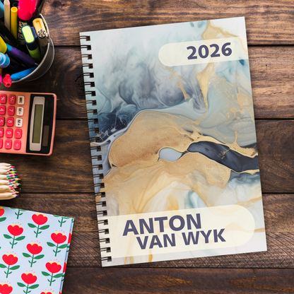 BLUE MARBLE PLANNER 2026