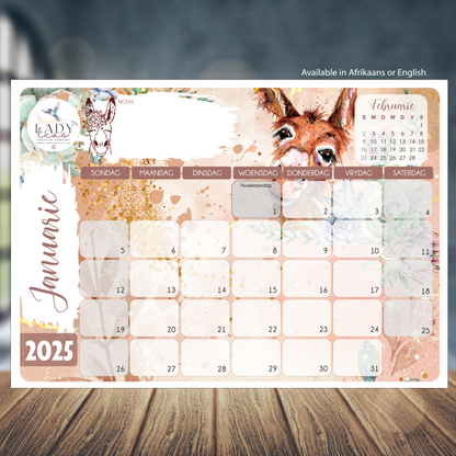 DONKIE BROWN DESKPAD 2025