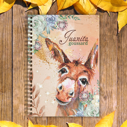 DONKIE BROWN NOTEBOOK
