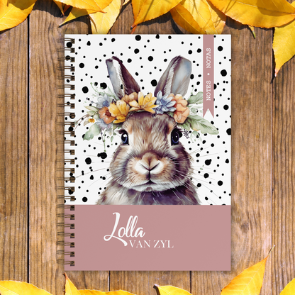 DOTTED BUNNY NOTABOOK