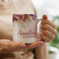 FINE FLORAL LILAC MUG