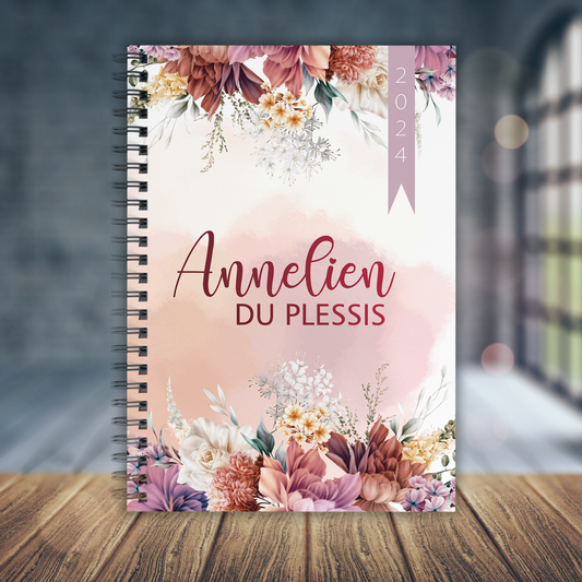 FINE FLORAL DIARY 2024