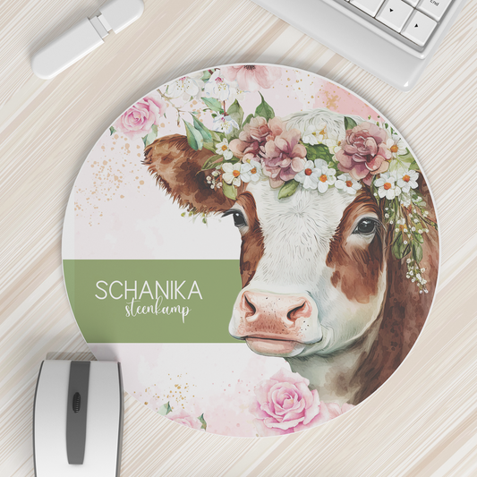 FLORAL CALF  MOUSEPAD