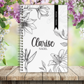 FLORAL COLOURING NOTEBOOK