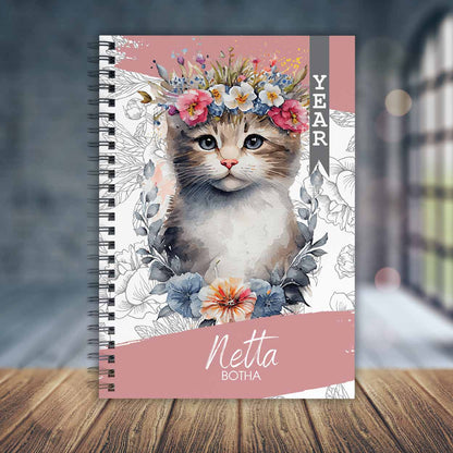 FLORAL KITTEN DIARY 2025