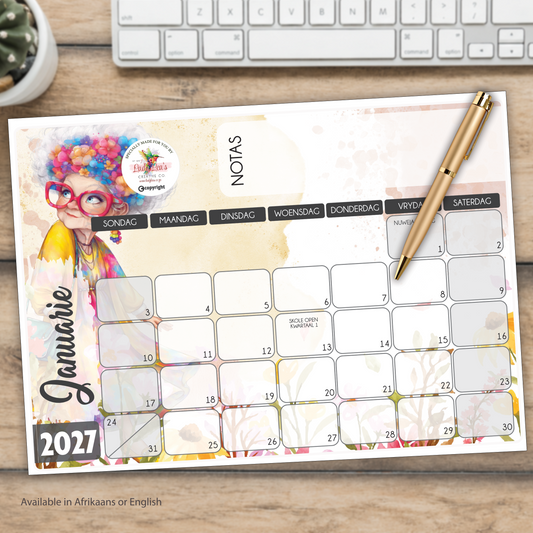 FUNKY OUMA DESKPAD 2027