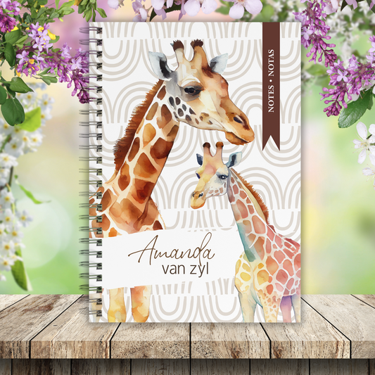 GIRAFFES NOTEBOOK