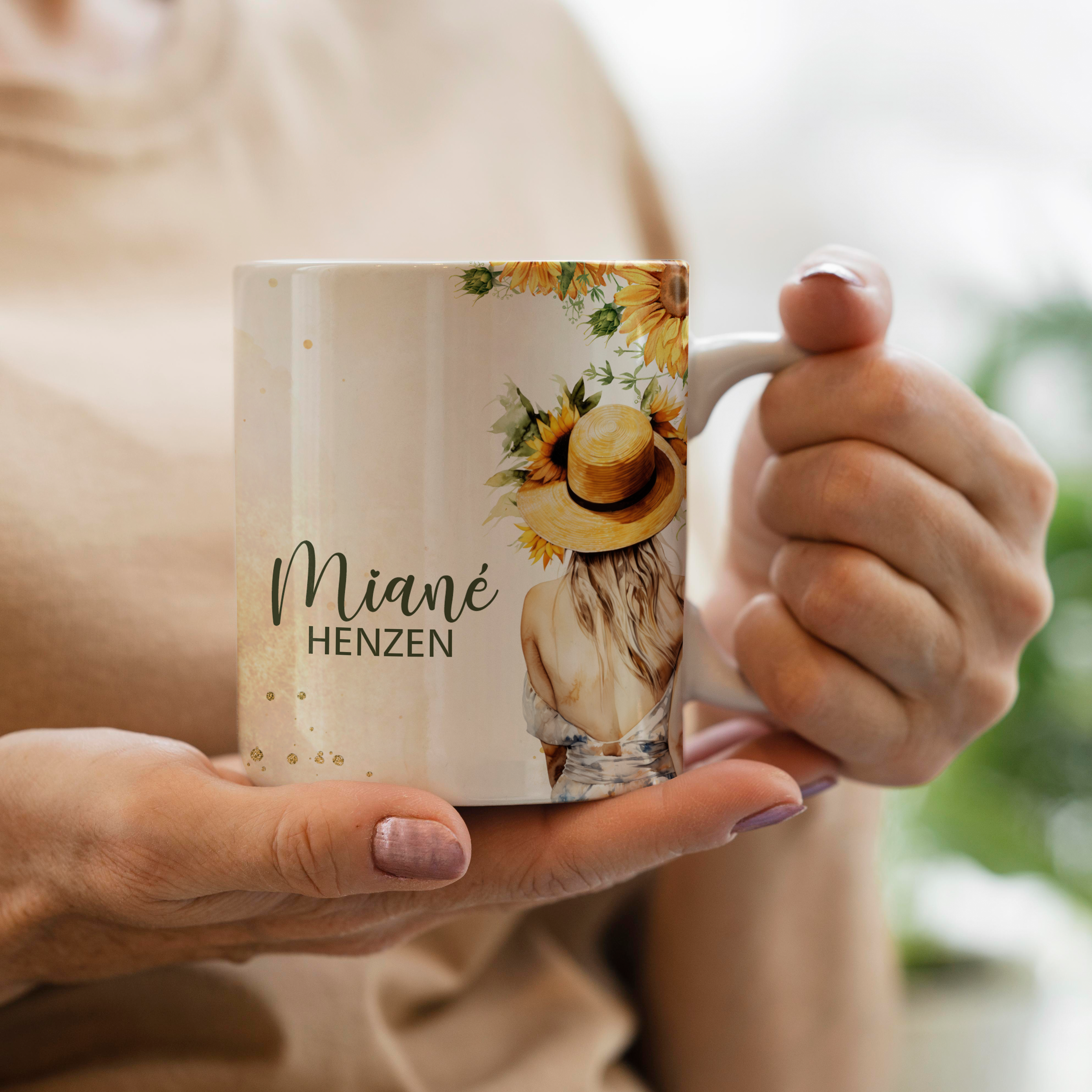 LADY SUNFLOWER MUG
