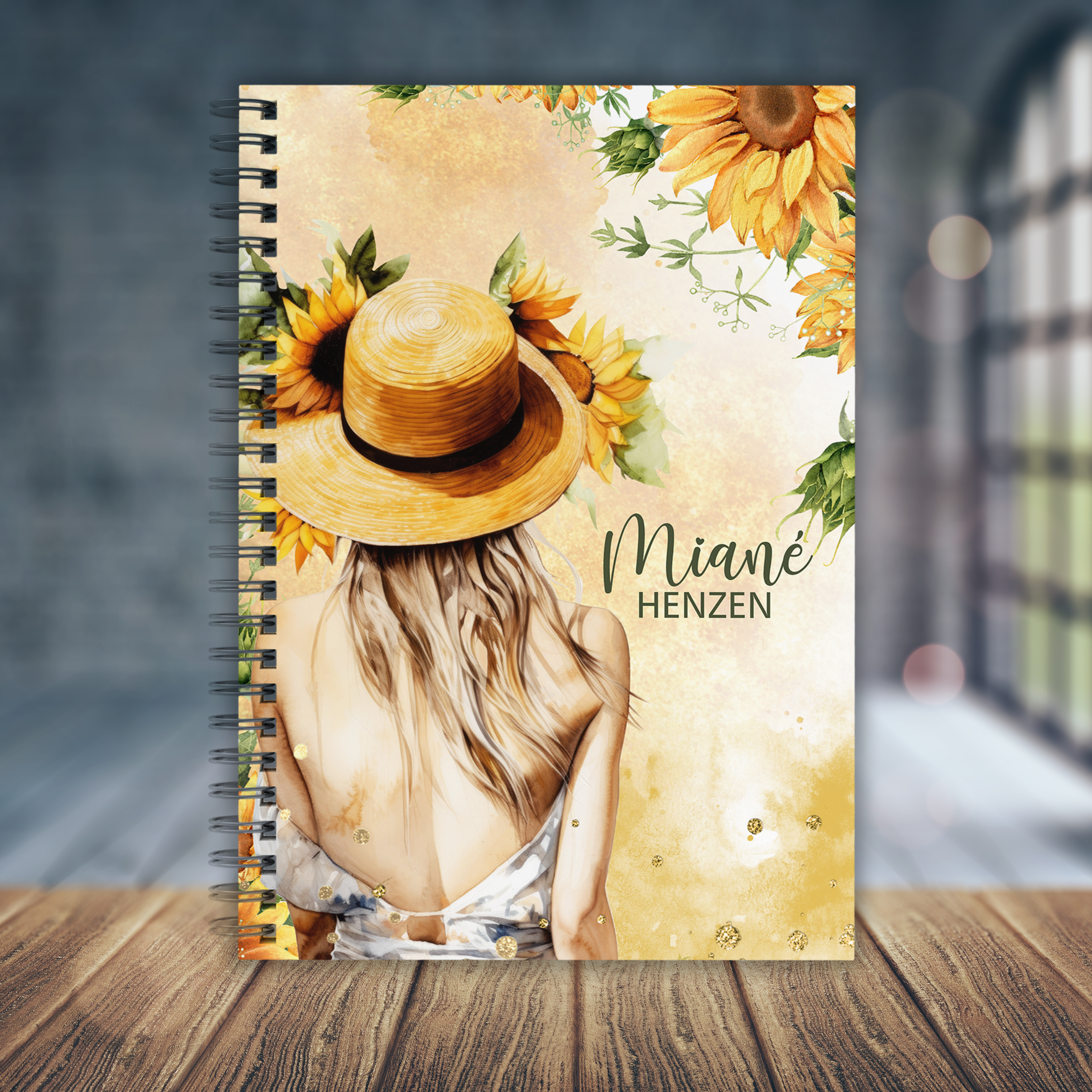 LADY SUNFLOWER NOTEBOOK