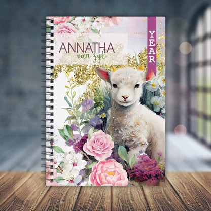 LITTLE LAMB PINK DIARY 2025