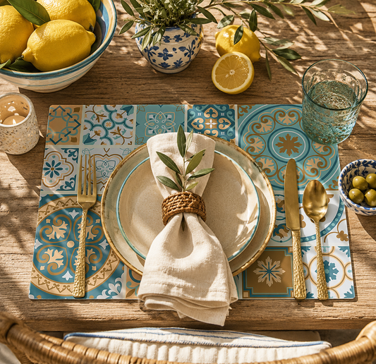 MEDITIRRANEAN TILES PLACEMAT