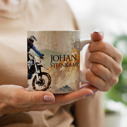 MOUNTAIN MOTORBIKE MUG