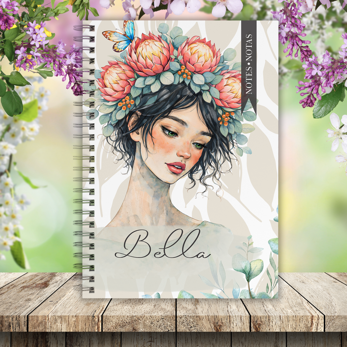 FLORAL BELLA NOTEBOOK
